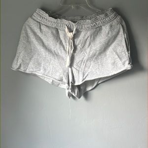 Grey sweat shorts